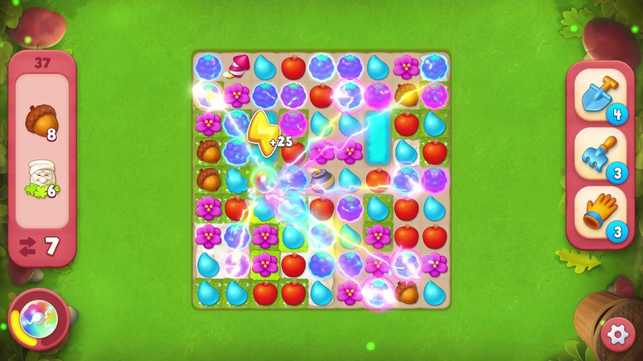 Gardenscapes - Level 37 ‪@Games4Fun‬ ✓ - YouTube