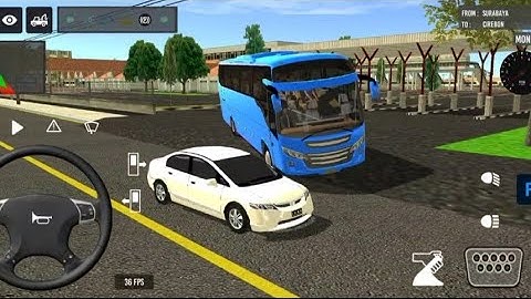 Indonesia bus simulator game 🎮🎯|| euro school bus game android - game @aksbusgmr part -1