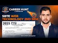 SBTE PYQ SOLUTION 2025 WEB TECHNOLOGY PART 2 #education #sbtesemesterexam #viral #youtube #video #yt