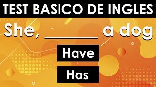 TEST BÁSICO DE INGLÉS 📚| PON A PRUEBA TU INGLÉS 📌