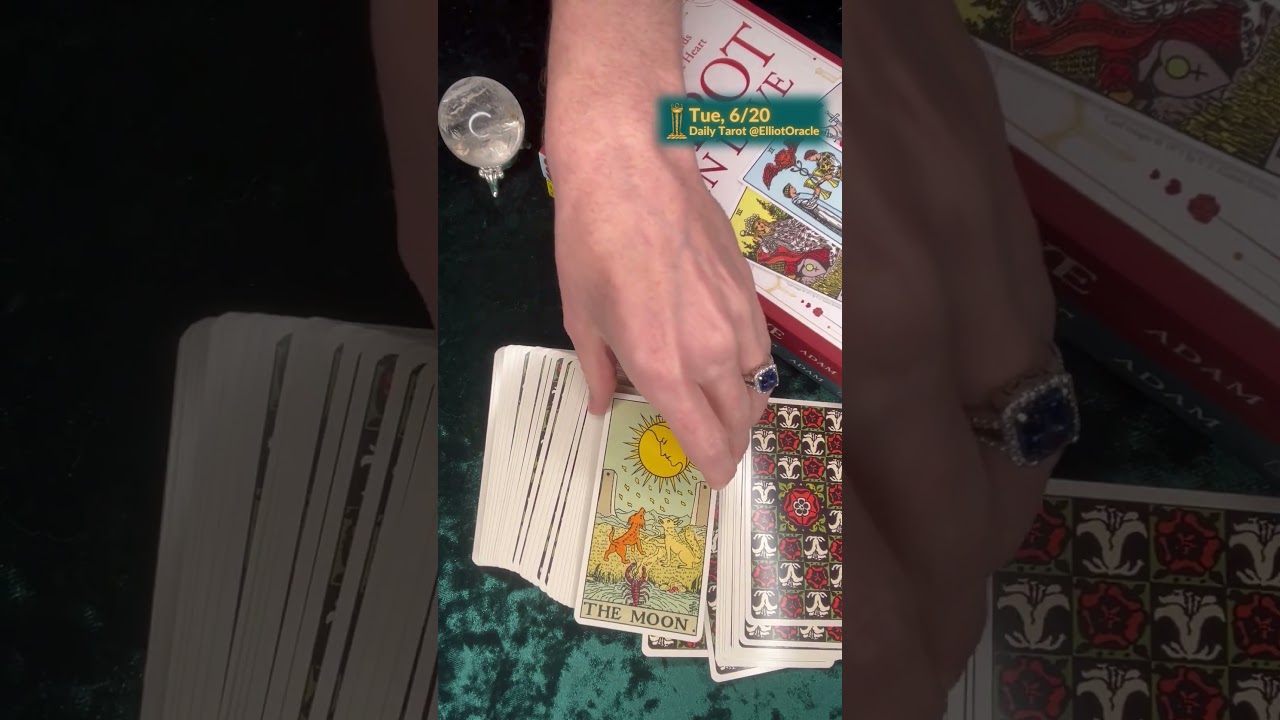 The Moon 🌕🔮 (Upright) for June 20 | Daily Tarot Reading/Card of the Day | Elliot Oracle