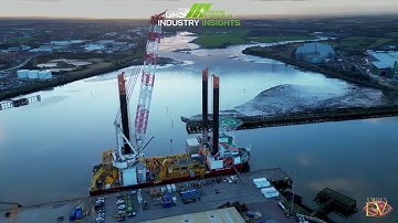 GRS Industry Insights - Jackup Installation Vessel Vole Au Vent at Port of Blyth