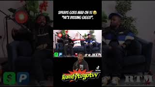 Download Lagu YOUNG SPRAY- GOES MAD ON YJ “HES DISSING GIGGS” 😂 #rtmpodcast #rap #fypviral  MP3