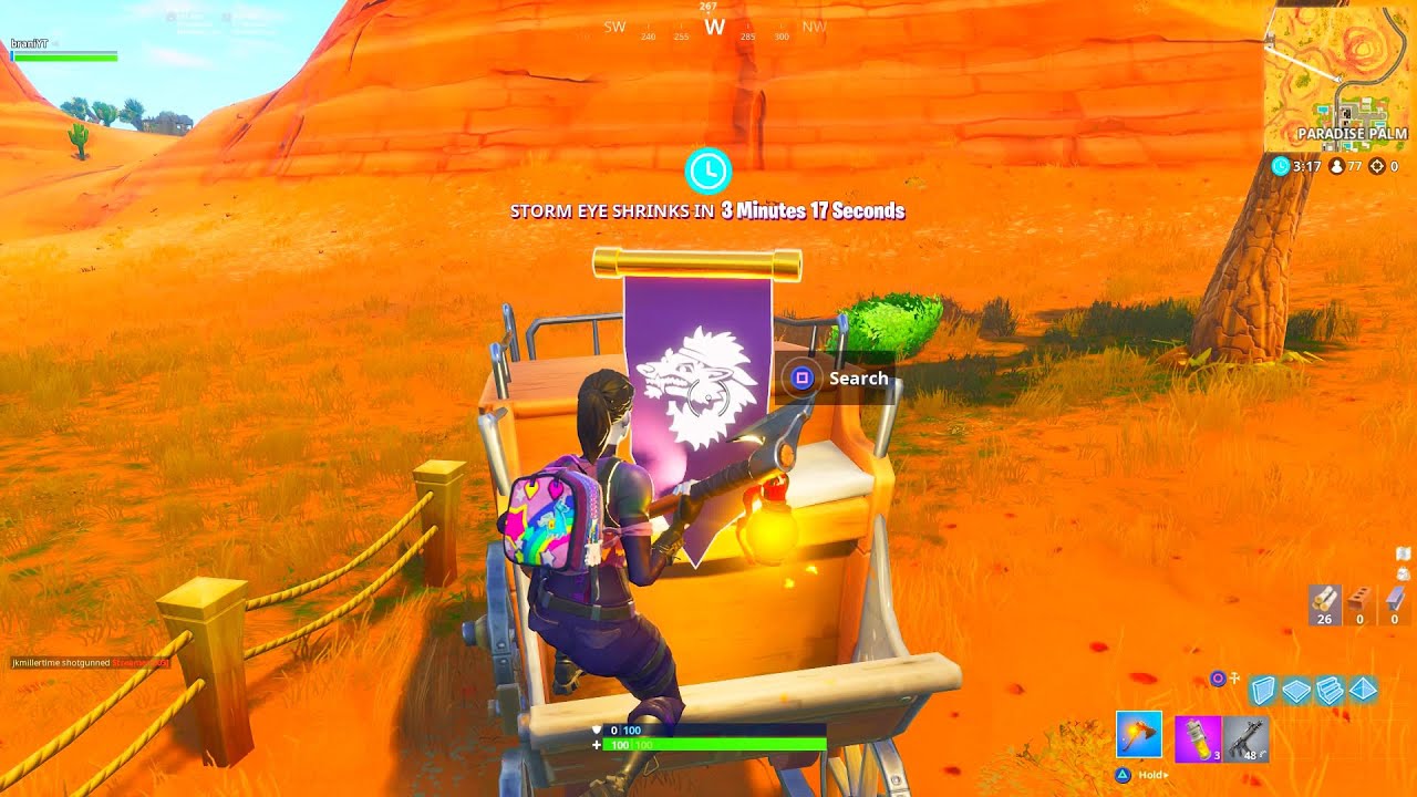 FORTNITE HIDDEN BANNER WEEK #2 FREE SECRET BATTLE BANNER LOCATION! WEEK 2 LOADING SCREEN FORTNITE