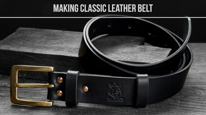 Leather Belt FREE PDF Pattern 