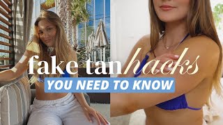 BEST FAKE TAN Routine At Home + SELF TANNING HACKS You Need To Know | Dark Natural Looking Tan screenshot 5