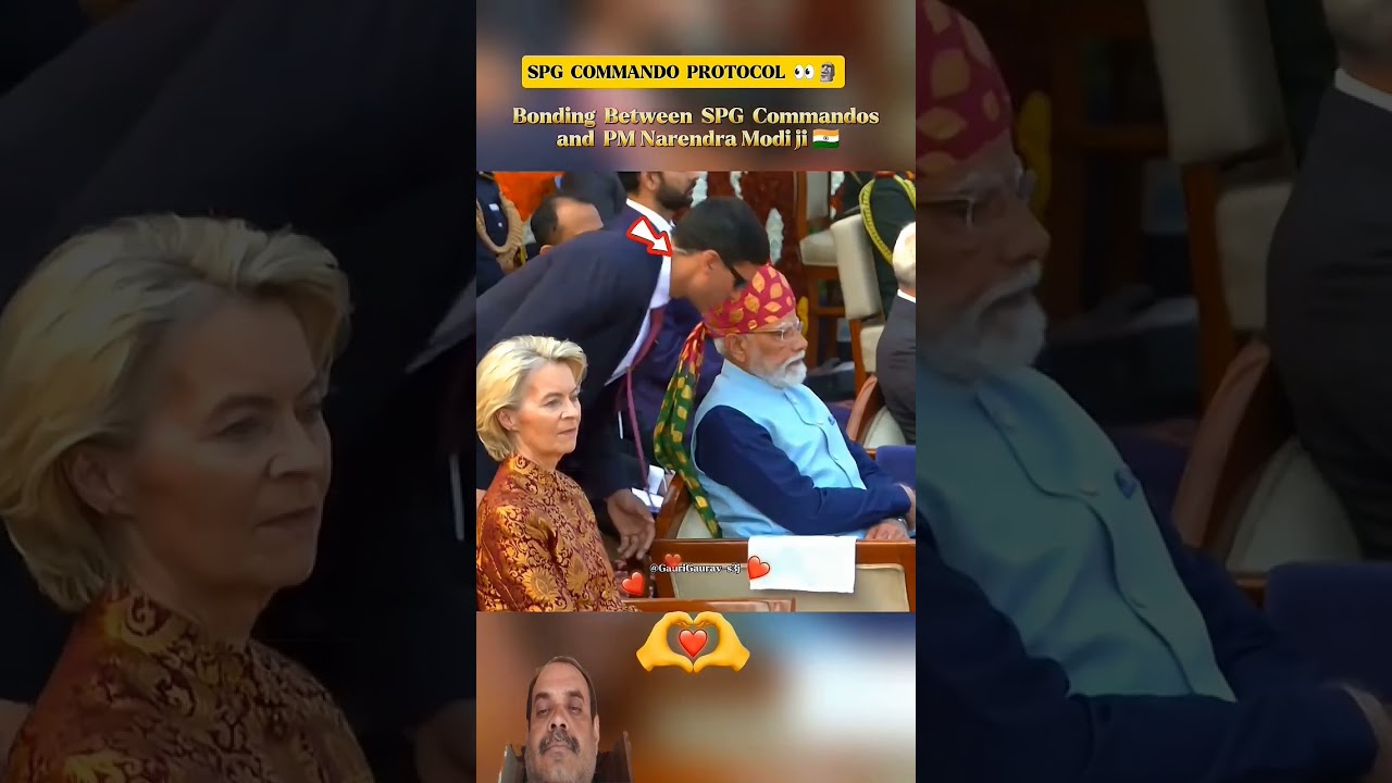 Bonding Between SPG Commandos and PM Narendra Modi Ji 