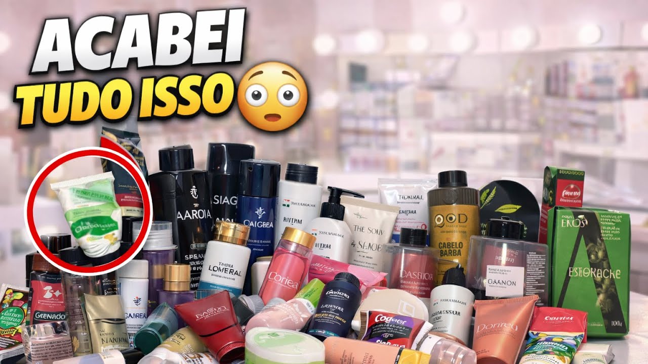 Produtos Acabados do Mês de Fevereiro | Minha experiência com cada um