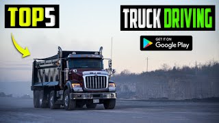 TOP 5 MOST REALISTIC TRUCK SIMULATOR GAMES FOR ANDROID & IOS 2023 l Truck Driving game screenshot 2