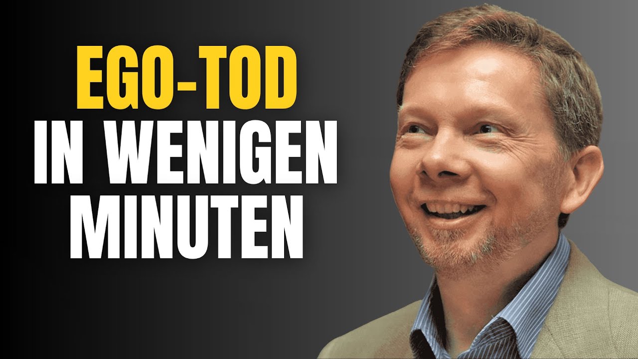 LASS DICH GEHEN! Und beobachte, wie deine Gedanken verschwinden, vertraue mir – Eckhart Tolle