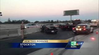 Accident on I-5 in Stockton jams traffic