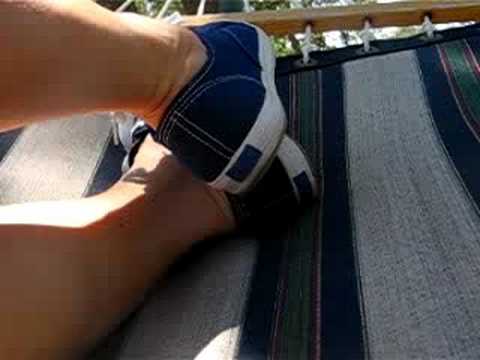 Kicking it on the Hammock in Keds