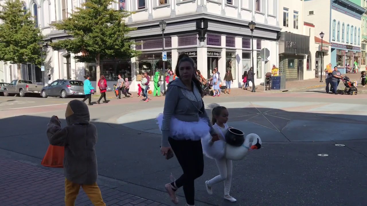 HALLOWEEN Eureka California USA OLD TOWN 2019 YouTube