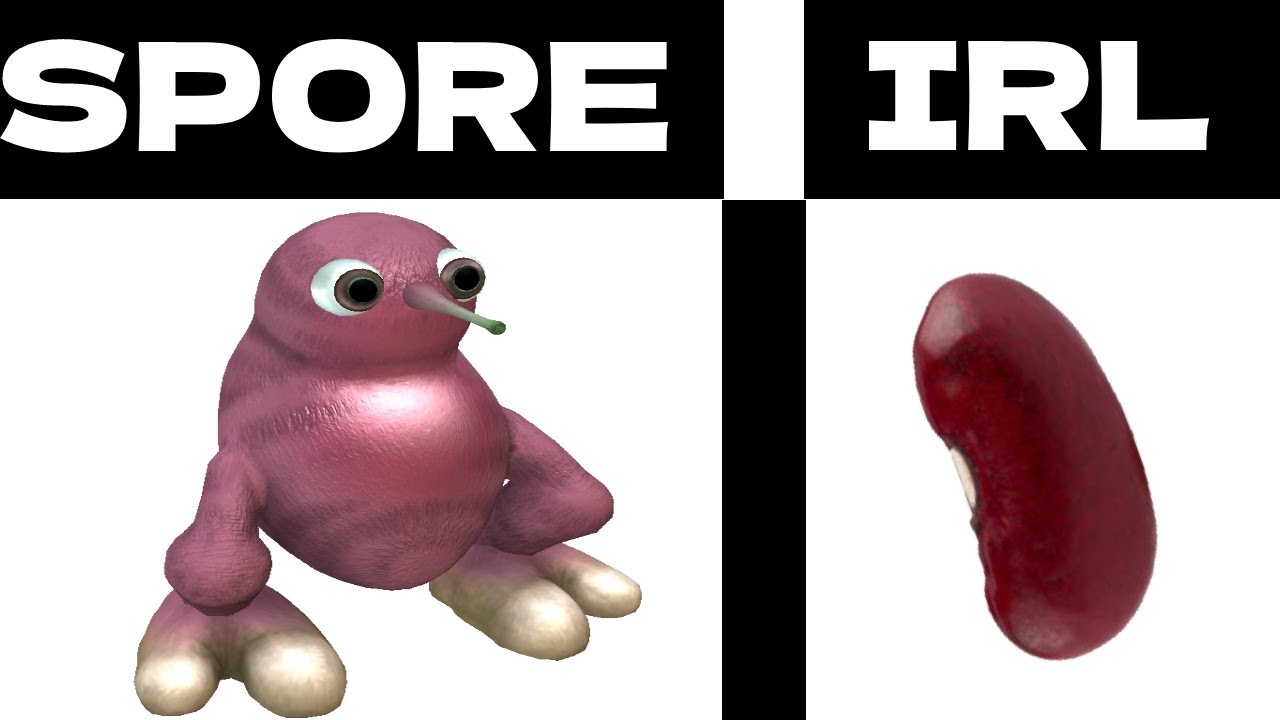 Spore Creatures based off of real animals