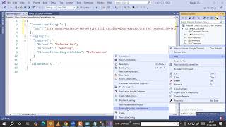 Code First With MVC Core Lecture 1 Connection String