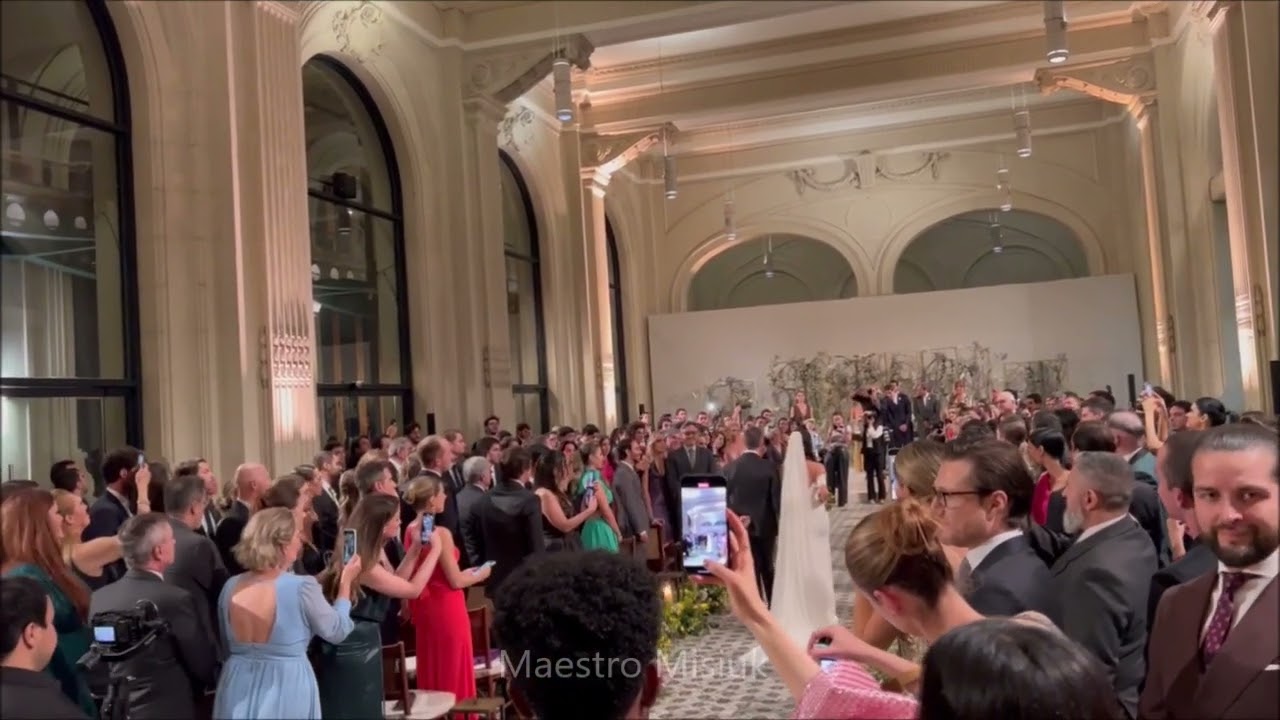 Sala São Paulo Saguão -cerimônia - Maestro Misiuk