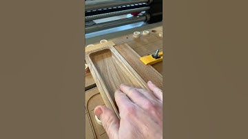 Making a pocket cut on a OneFinity Pro CNC with a 3/4” bowl bit.