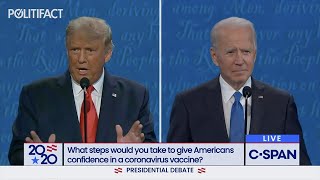 Fact-checking Presidential Debate #3