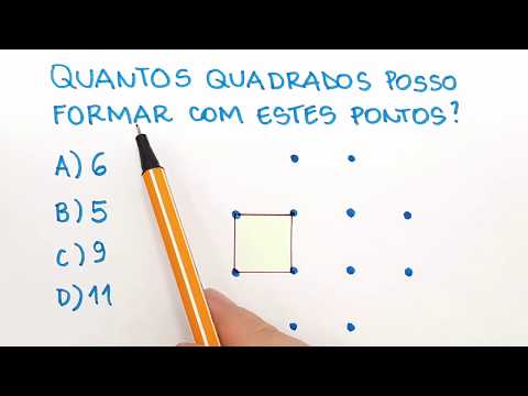 🔥 HELP MATEMÁTICA BÁSICA - Desafios - Quantos quadrados? #16 🔥