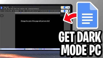 How to Make Google Docs Dark on Desktop - Full Guide