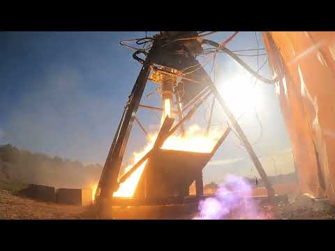 Liquid (Jet-A/LOX) Rocket Engine Hotfire