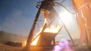Liquid (Jet-A/LOX) Rocket Engine Hotfire