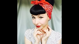 5 Minute Rockabilly Up Do!