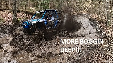 RZR 1000 Highlifter, Sportsman 850 Highlifter Hit Some Seriously Deep Holes!!