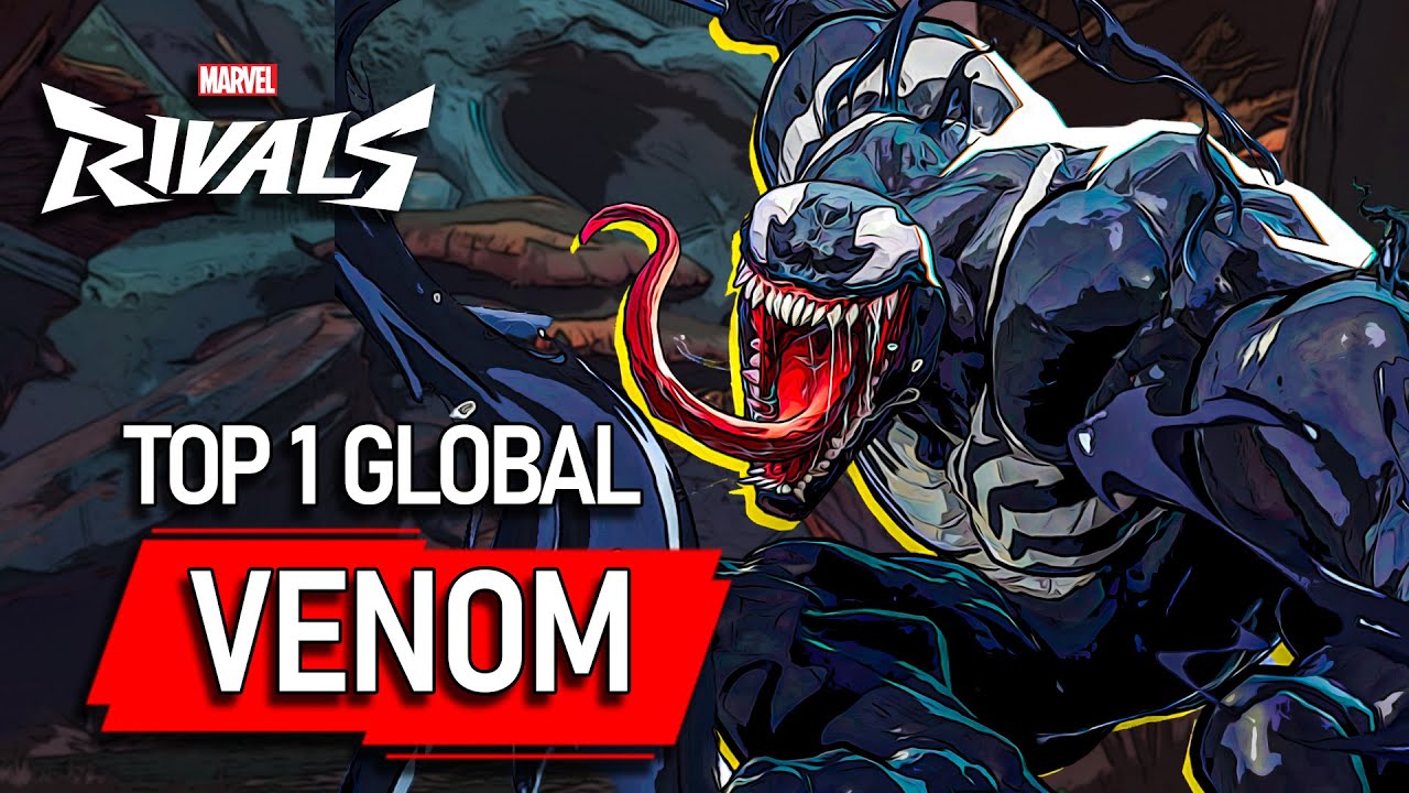 TOP #1 GLOBAL VENOM ! 可爱的猫 - MARVEL RIVALS PRO