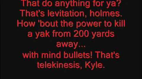 Tenacious D - Wonderboy (with lyrics)