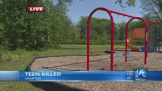 Teen dies after shooting at Hampton playground