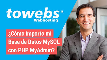 ¿Cómo importo una base de datos MySQL con PhpMyAdmin?