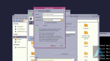 Thunar custom actions