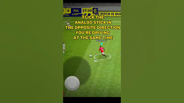 Neymar fake step over tutorial efootball pes mobile 2023 #pesmobile #neymar