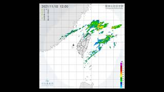 Taiwan Radar Extended Domain - 2021/11/18