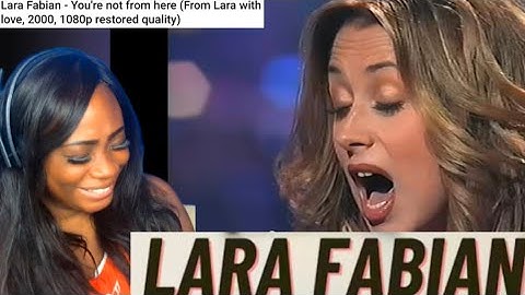 First Time Hearing Lara Fabian - You