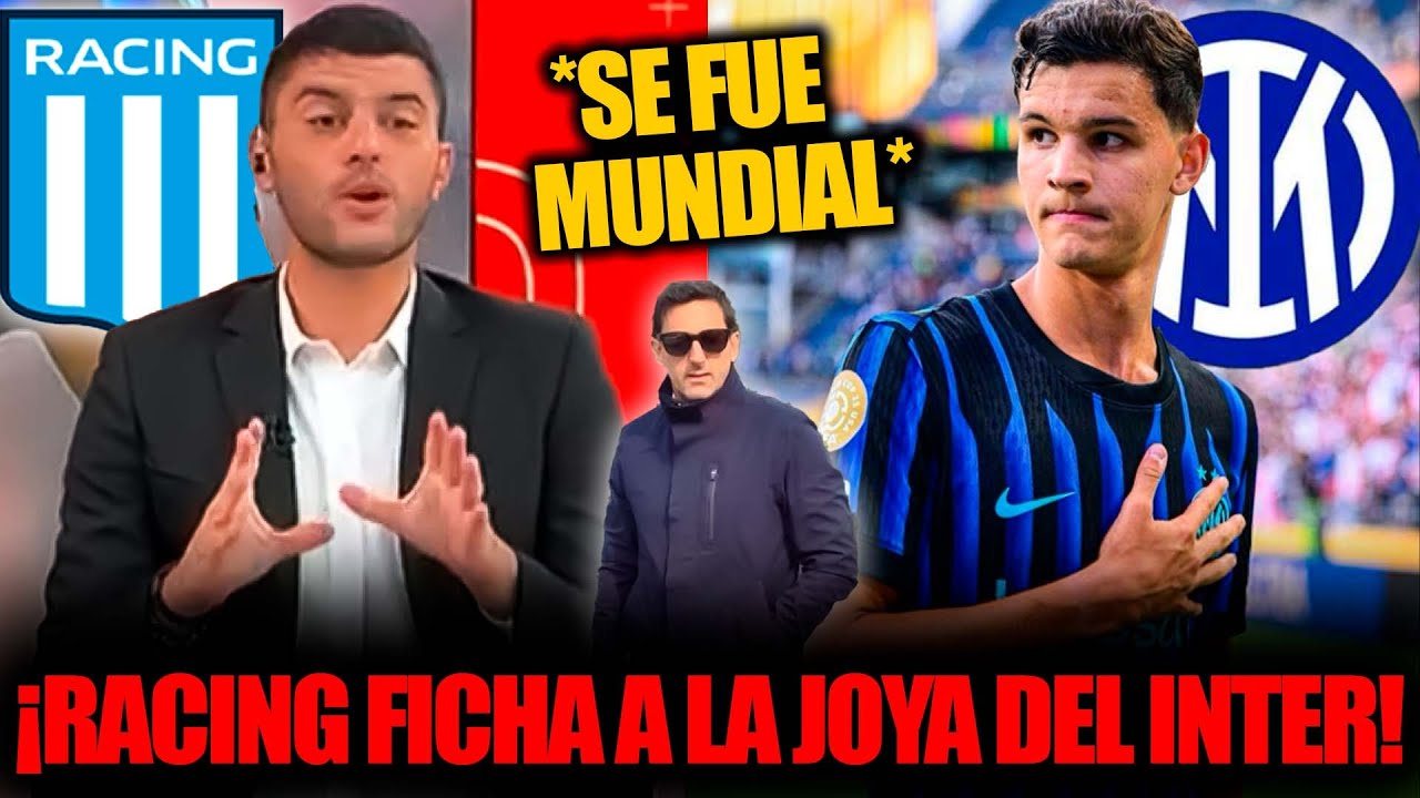 ¡RACING FICHA A LA JOYA DEL INTER DE MILÁN! *MILITO DEJÓ A TODOS EN SHOCK*