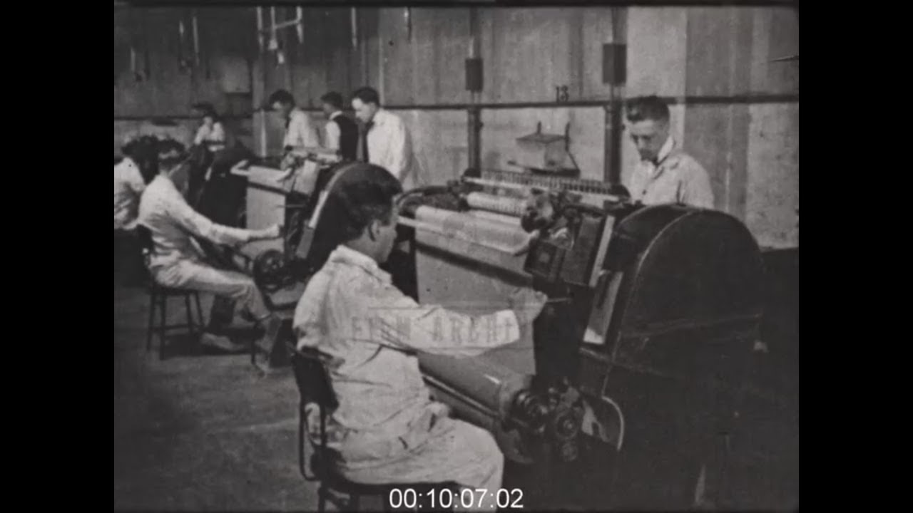Nitrate Film Production, 1920s - Film 1001349