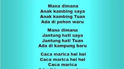 Lagu dan Tari Nusantara: ANAK KAMBING - Lagu Anak  - Durasi: 4:21. 
