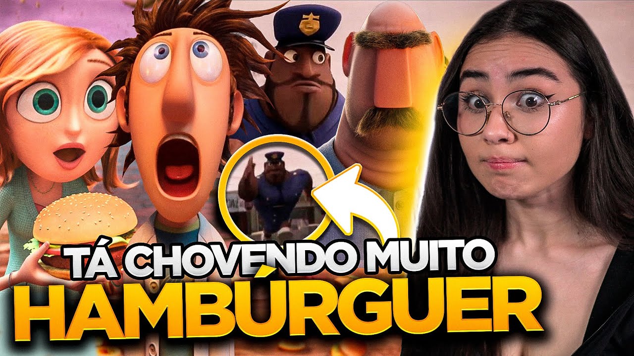 ele literalmente fez chover comida