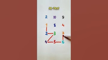 Draw a checkered path with numbers 1 to 10 .