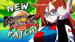 EVERY NEW Change Of The DBFZ Patch 1.33