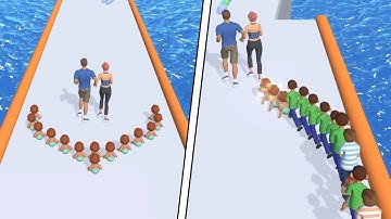 Family Run 3D 👪🍼 All Levels Gameplay Android, iOS FM3D1GP29*