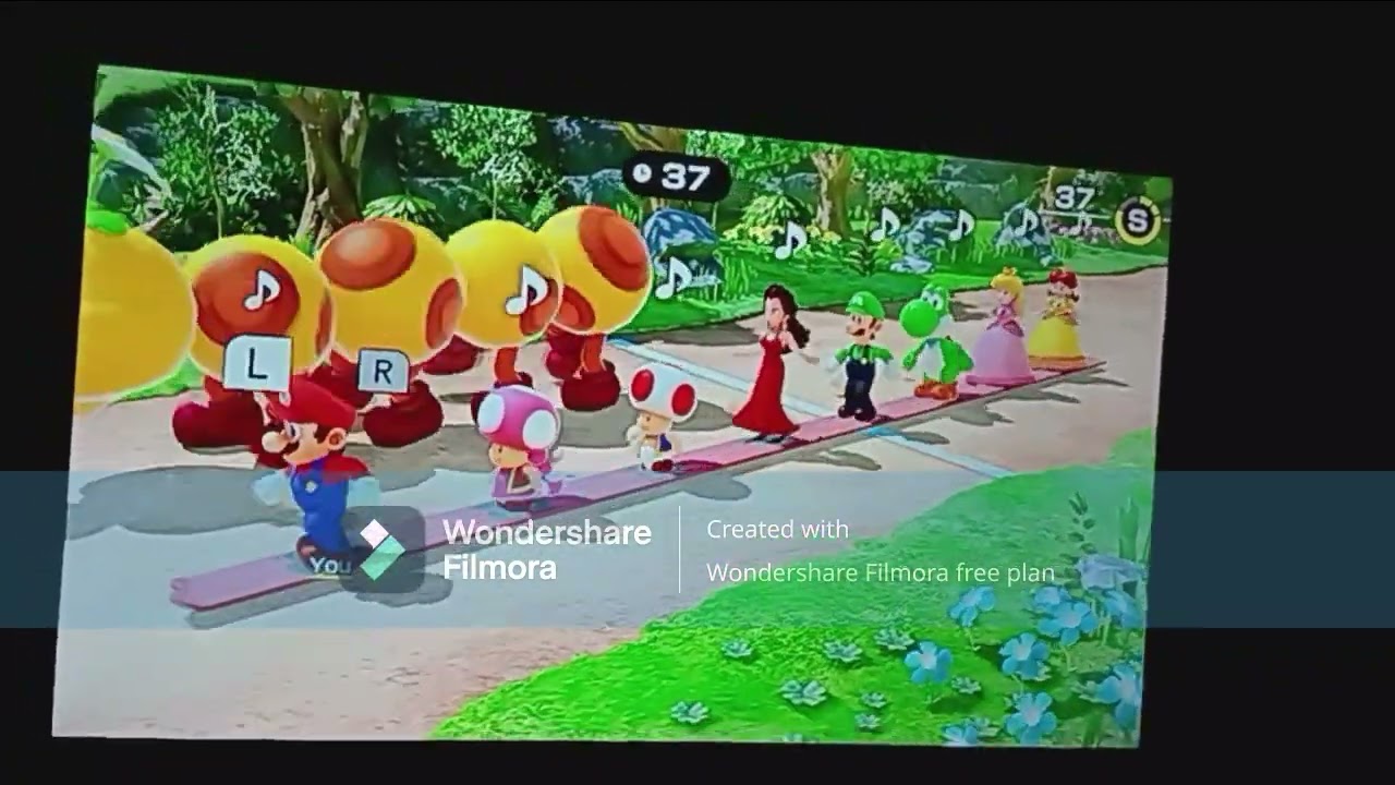 SMPJ - Bowser Kaboom Squad Gameplay #4 - (Chargin' Chucks Stage - Easy) [Team Mario]