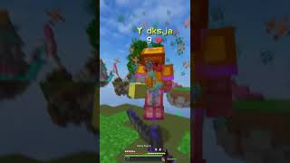 get off of my bed #minecraft #hypixel #bedwars