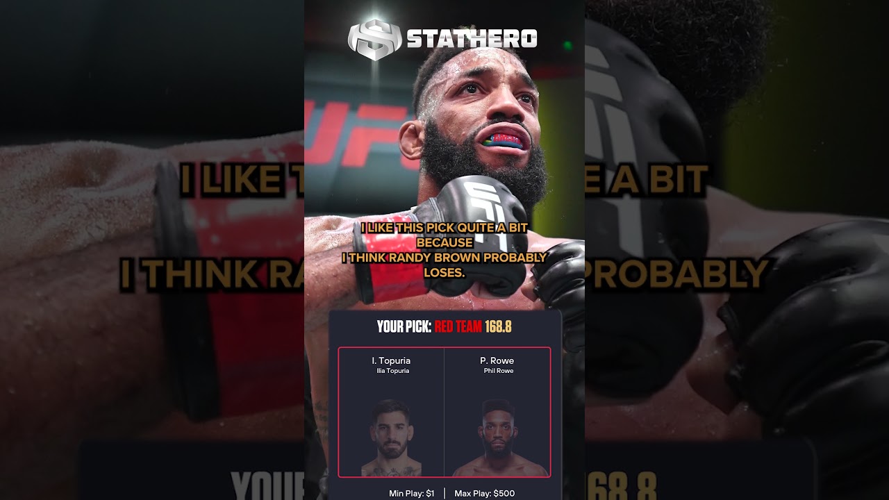 QUICK PICKS for UFC Fight Night: Emmett vs Topuria on STATHERO!