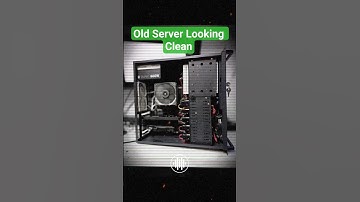 Old server looks clean #pcbuild #server #shorts #cool #clean