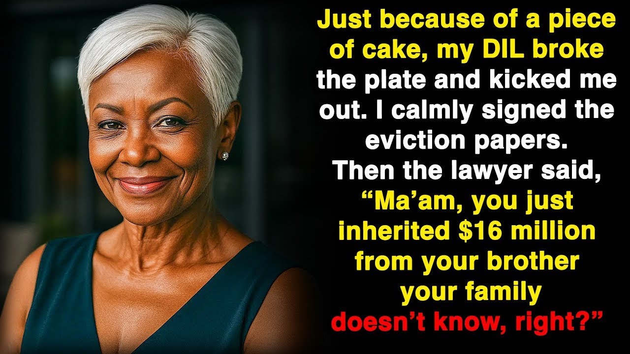 “Don’t spill it, you old fool” yelled my DIL and kicked me out