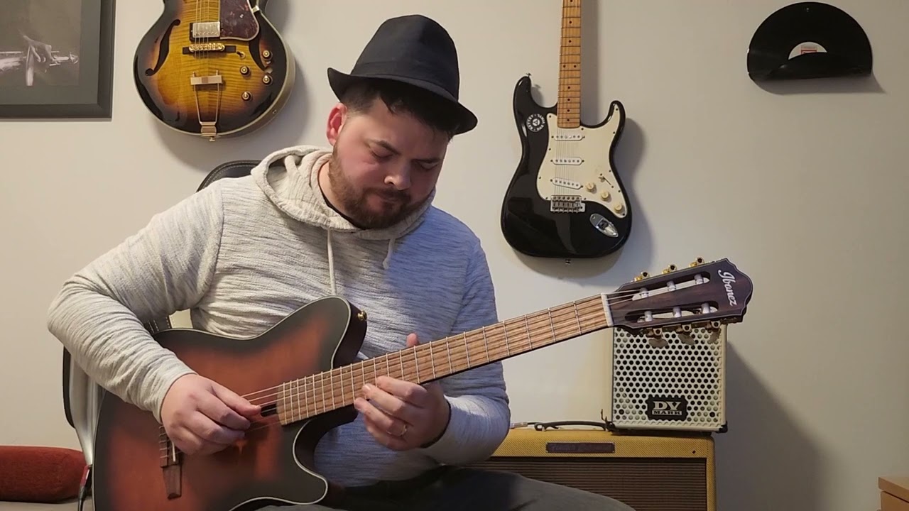 Classic Guitar Loop, Ibanez Classic E-Guitar FRH10N, DV Mark Little Jazz and Boss Loop Station