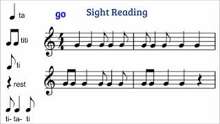 Reading syncopated patterns 1